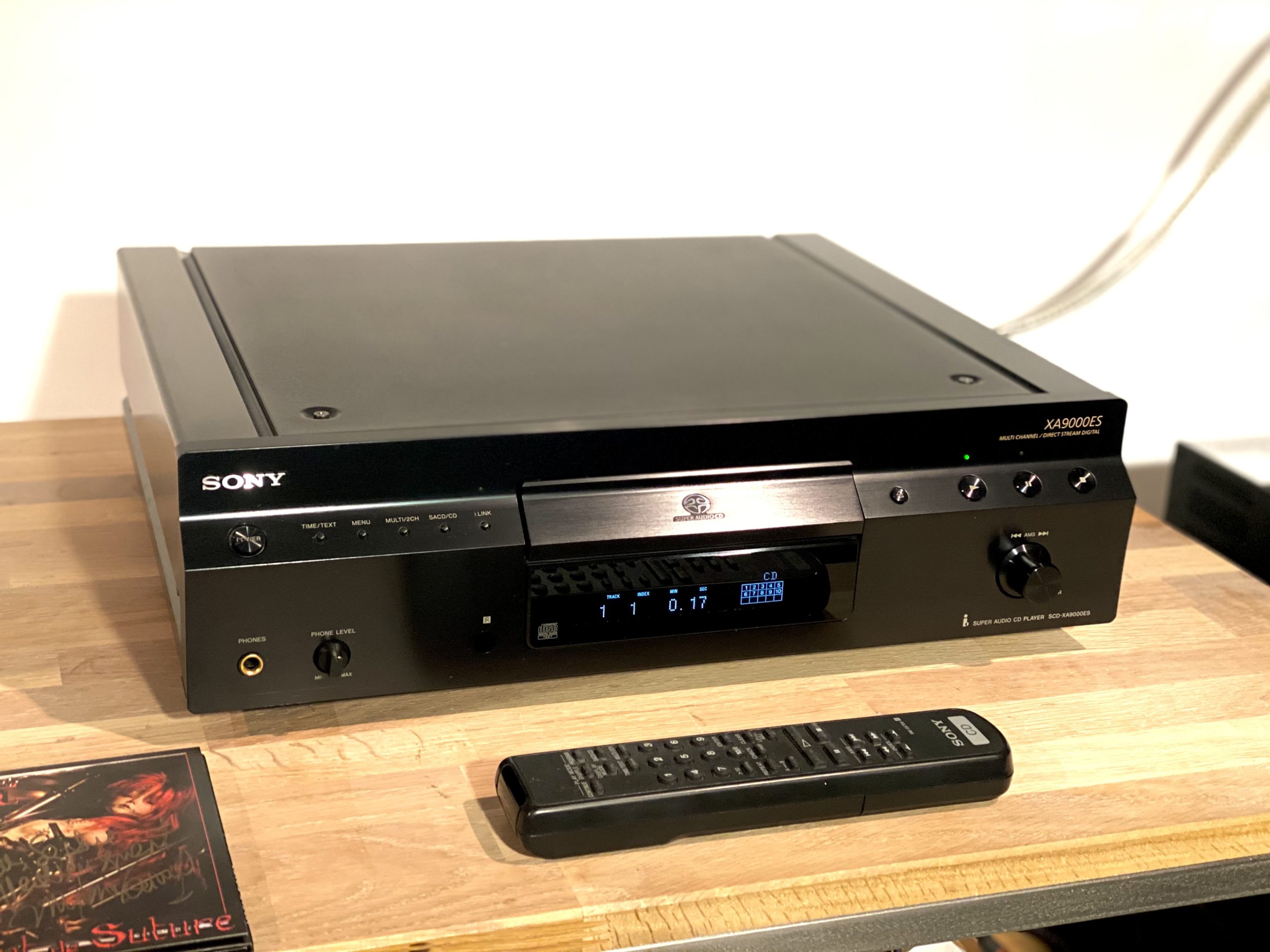 ÉPUISÉ :( SONY CDP-XA555ES – Lecteur CD – – Vintage-Audio-Conseils